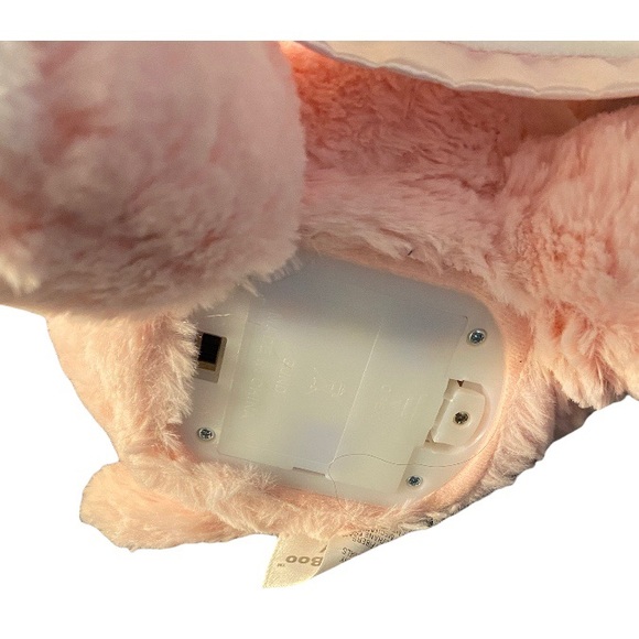 GUND Peek-A-Boo Interactive Animated PUPPY PLUSH - Soft PINK 10" Stuffed Animal - Picture 6 of 6